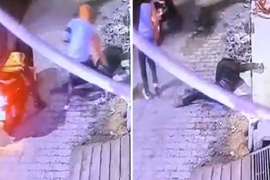 दिल्ली में तड़पते शख्स को मरता छोड़ मोबाइल लूट ले गए स्कूटी सवार, CCTV फुटेज से खुला राज